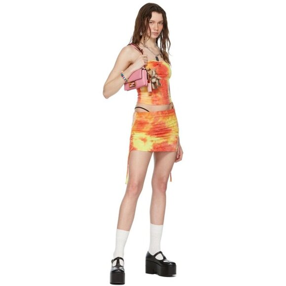 I'm Sorry by Petra Collins Tie-Dye Miniskirt Size S SSENSE Exclusive $165 - Picture 15 of 15